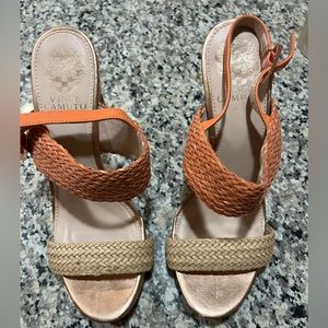 Colorful Vince camuto strappy heels